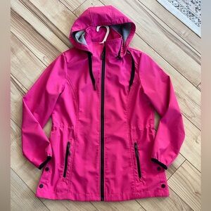 Women's Pink Hooded Jacket